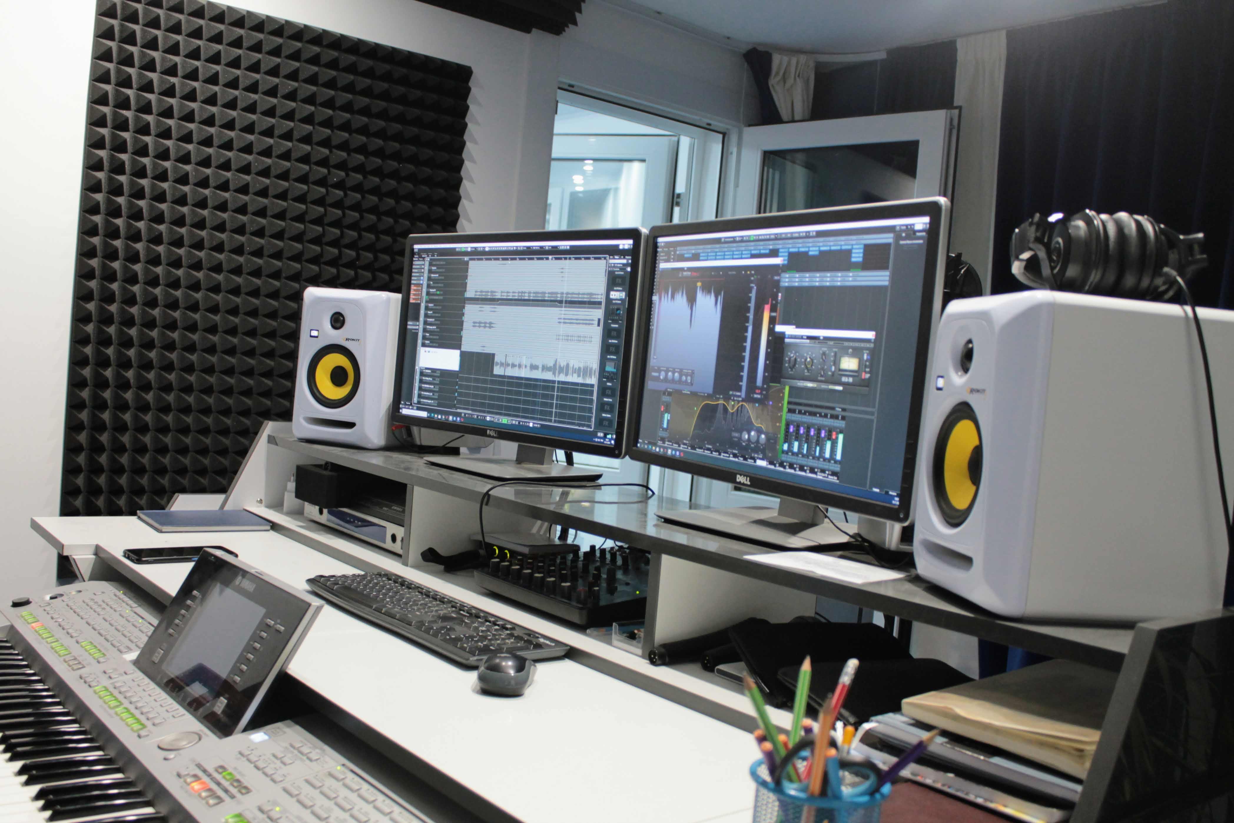 Інтер'єр студії звукозапису Fonograma